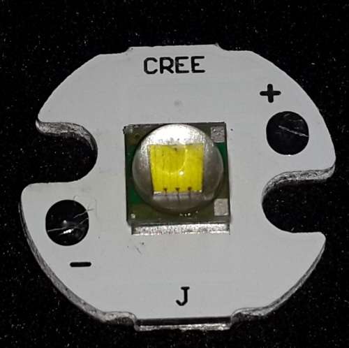 Cree Led 10W XML T6 Cool White with 16mm Base Plate