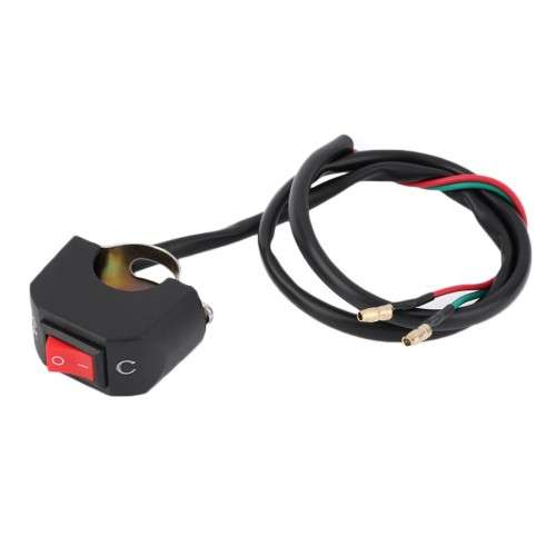 Switch Single Motorcycle Handlebar 12V DC for Led Light **IN STOCK**