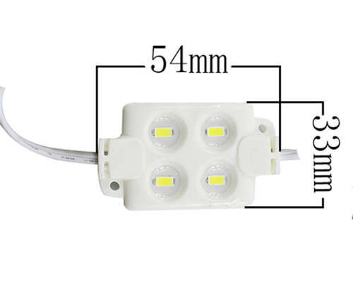 Module 5630 4Led 12V Injection Moulded Cool White **IN STOCK**