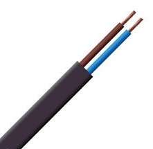 Wire Black Flat 0.75mm 2-Core **IN STOCK**