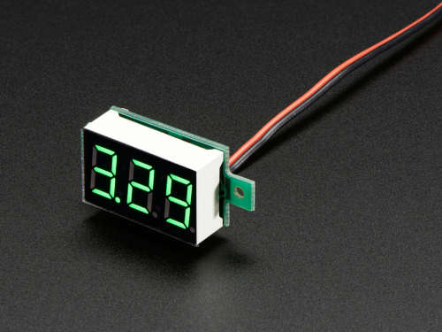 Voltmeter 0-30V Green Colour **IN STOCK**
