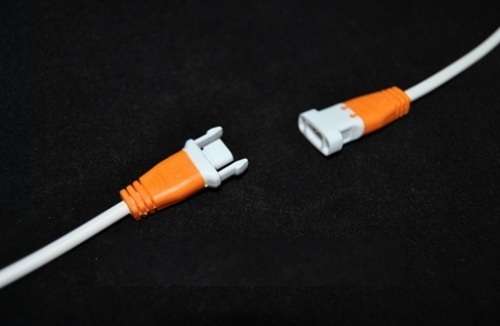 Connector Wire 2 pin Orange **IN STOCK**