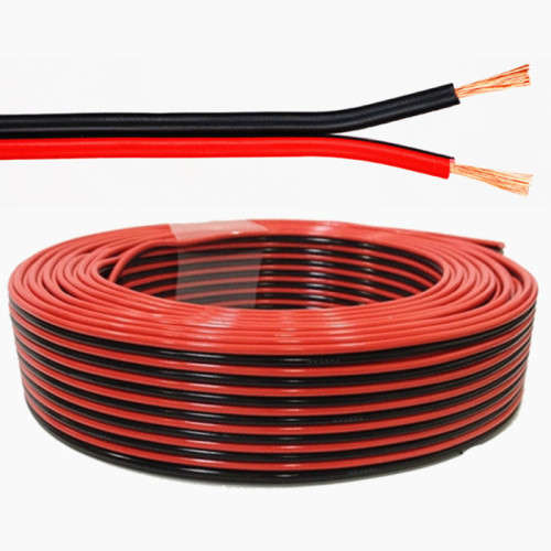 Wire Flexible 1.5mm Diameter Black & Red **IN STOCK**