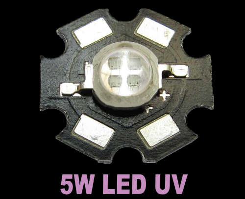 5W Led UV on Aluminium Base **IN STOCK**