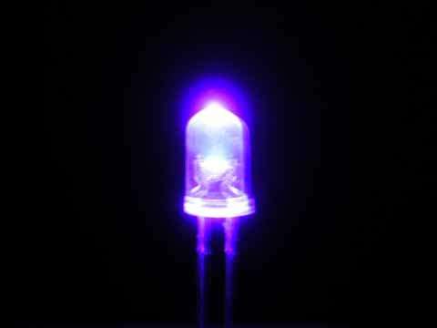 5mm Clear Led UV (Ultra Violet) **IN STOCK**