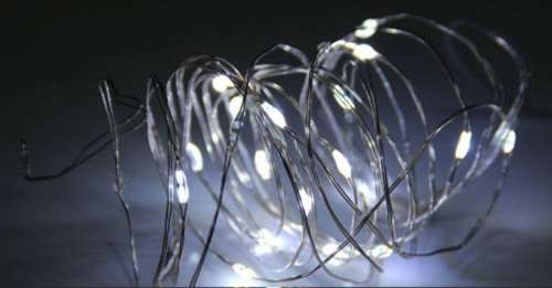 Fairy Lights Waterproof Cool White 2Mtr **IN STOCK**