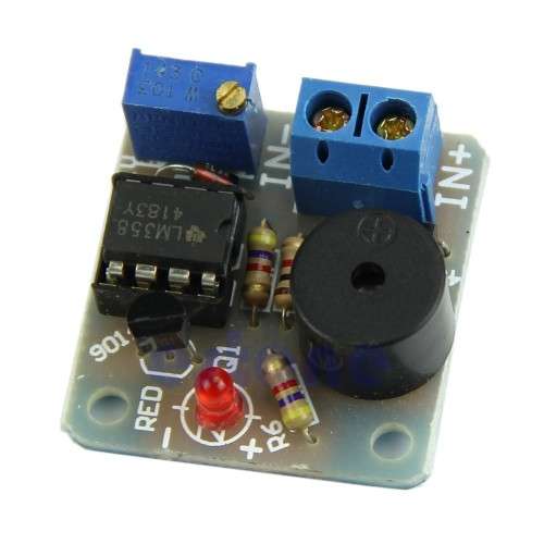 12V Battery Discharge Alarm & Light **IN STOCK**