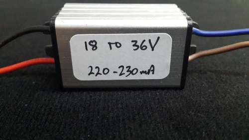 Led Driver 1W (5-10 leds) 220mA Waterproof **IN STOCK**