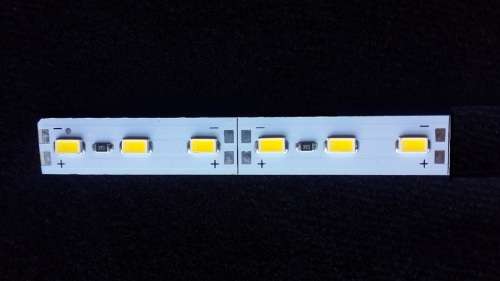 Aluminium Rigid Strip 6 Led - Natural White **IN STOCK**