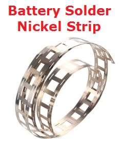 Battery Li-ion 18650 Solder Nickel Strip **IN STOCK**