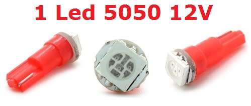 Car Dashboard Light Red 1Led 5050 12V **IN STOCK**