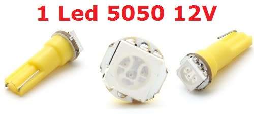 Car Dashboard Light Yellow 1Led 5050 12V **IN STOCK**