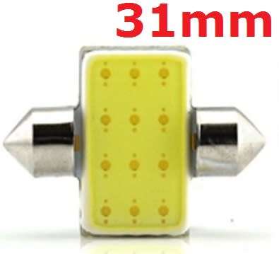 Car Vehicle Interior Cob Light 31mm 5W 12Led **IN STOCK**