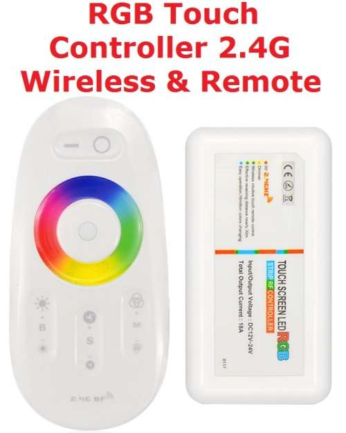 RGB Touch Controller 2.4G Wireless & Remote **IN STOCK**