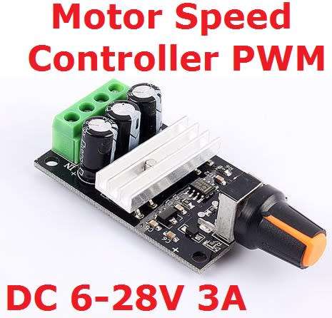 Motor Speed Controller PWM DC 6-28V 3A **IN STOCK**