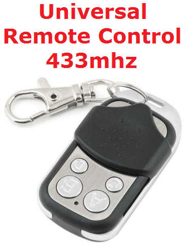 Universal Remote Control for Gate Or Garage Door Remote Control 433mhz  **IN STOCK**