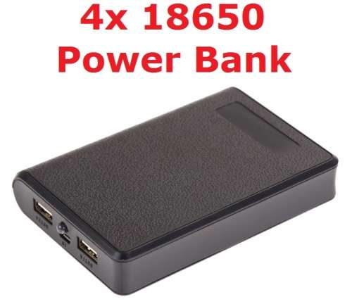Battery Li-ion 18650 Power Bank 4x Battery USB **IN STOCK**