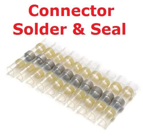 Connector Solder & Seal Yellow **IN STOCK**