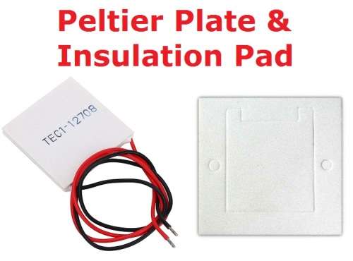 Thermoelectric Cooler Peltier Plate and Insulation Pad **IN STOCK**