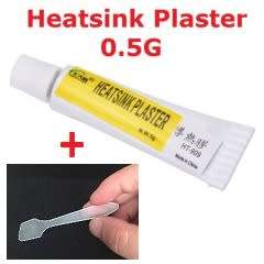 Heatsink Thermal Paste Plaster Glue + Applicator Stick **IN STOCK**