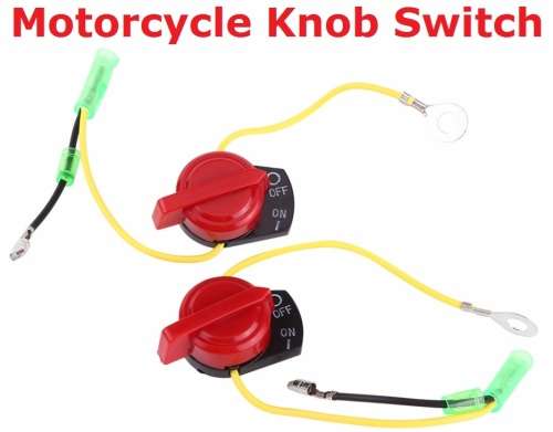 Motorcycle Motor Engine Stop On/Off Knob Switch **IN STOCK**