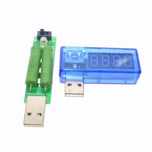 USB Mobile Phone Charging Voltmeter Ammeter + USB Load Resistor **IN STOCK**