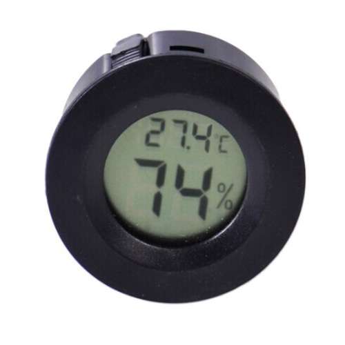 Temperature Thermometer and Hygrometer Humidity Meter Round **IN STOCK**