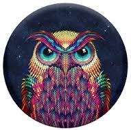 Cell Phone Finger Socket Holder - Owl **IN STOCK**