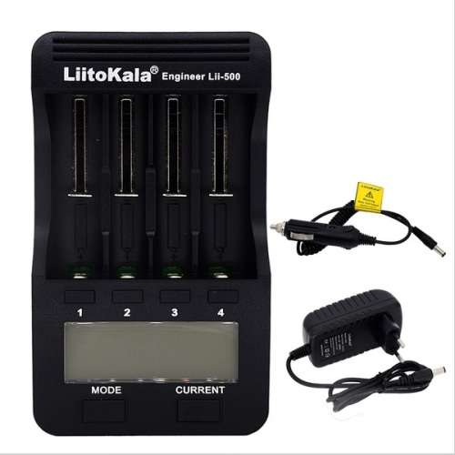 Battery Charger 18650 Liitokala Lii500 + Power Adapter + Lead **IN STOCK**