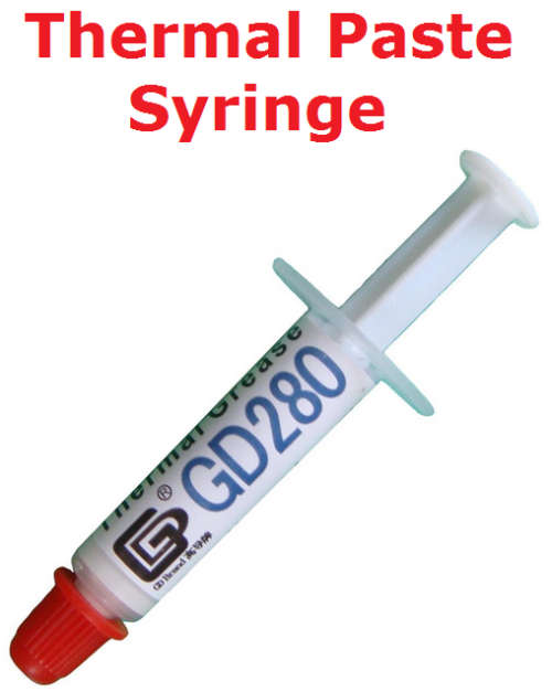 Thermal Paste Syringe 1g GD280 White  **IN STOCK**