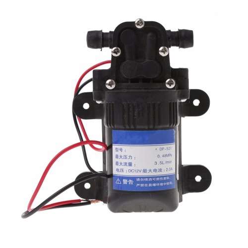12V Pump Diaphragm Self Priming 3.5 L/min  **IN STOCK**