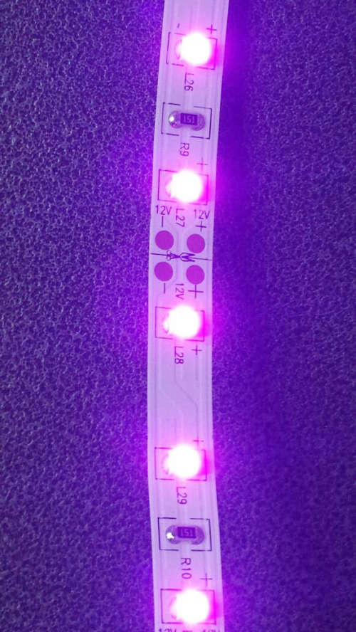 Led Strip Light 3528-Pink-Non Waterproof (300mm piece)