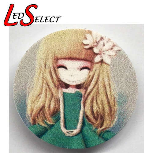 Cell Phone Finger Socket Holder - Girl  **IN STOCK**