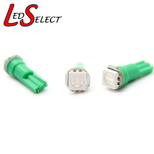 Car T5 Dashboard Light Green 1Led 5050 12V **LOCAL STOCK**