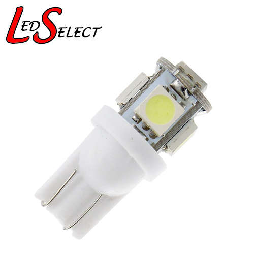 Car Led T10 CW 5Led 5050 12V **LOCAL STOCK**