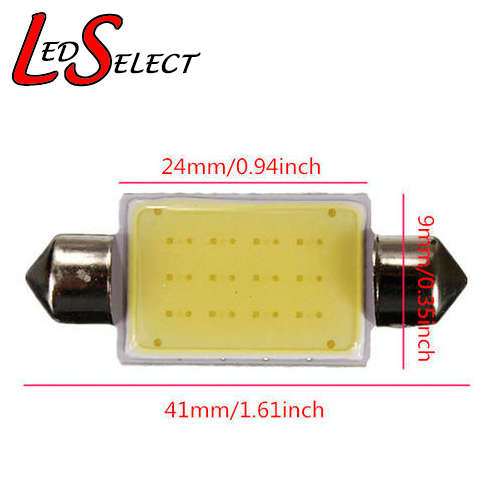 Car Vehicle Interior Cob Light 41mm 5W 12Led **IN STOCK**