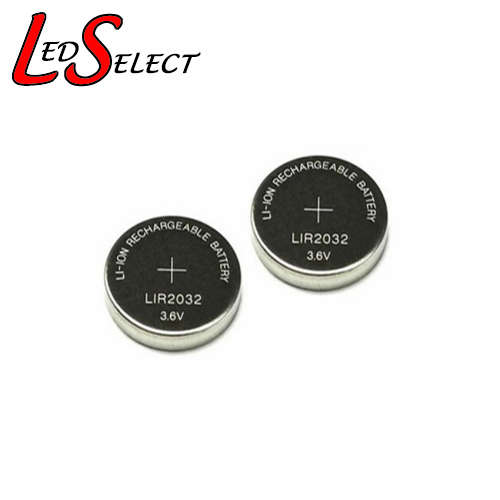 Battery LIR2032 3.6V Rechargeable Lithium-ion **IN STOCK**