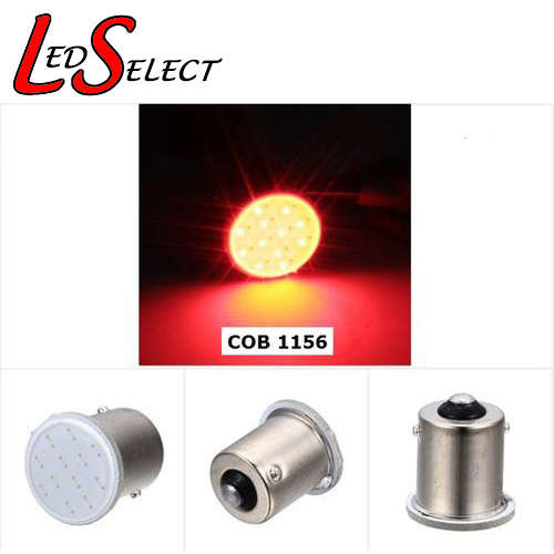 Car LED Red Cob Tail Light 1156 BA15 **LOCAL STOCK**