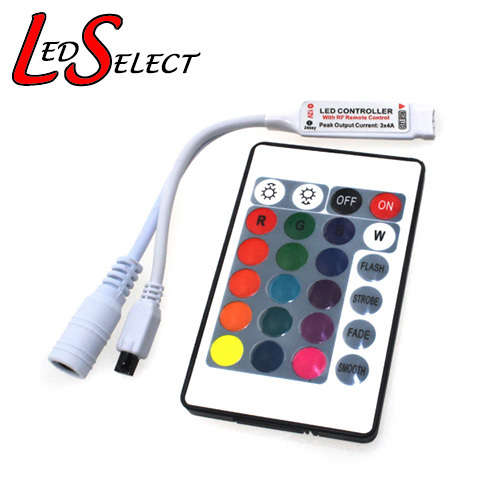 RGB Controller Dimmer with 24 Key IR Remote 4 Pin **LOCAL STOCK**