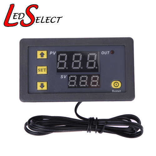 Controller Temperature LCD Digital Thermostat Thermometer DC 12V 20A Probe **LOCAL STOCK**
