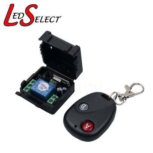 Controller Relay 12V 1 Channel + 1 Remote (2 Button) 433MHz**IN STOCK**