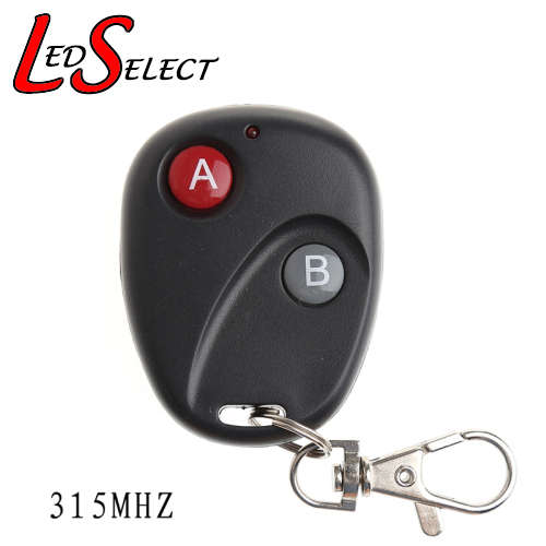 Remote Control - 2 Button Black 315MHZ **IN STOCK**