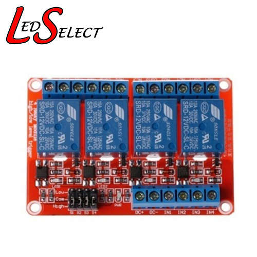 Controller Relay 12V 4 Channel on Board **LOCAL STOCK**