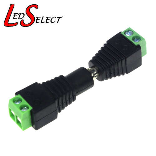 DC Power Plug 5.5mm x 2.1mm Male Female Connector  **LOCAL STOCK**