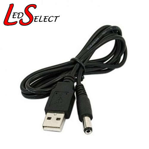 Connector Power Cable USB 2.0 to 5.5mm x 2.1mm ** IN STOCK**