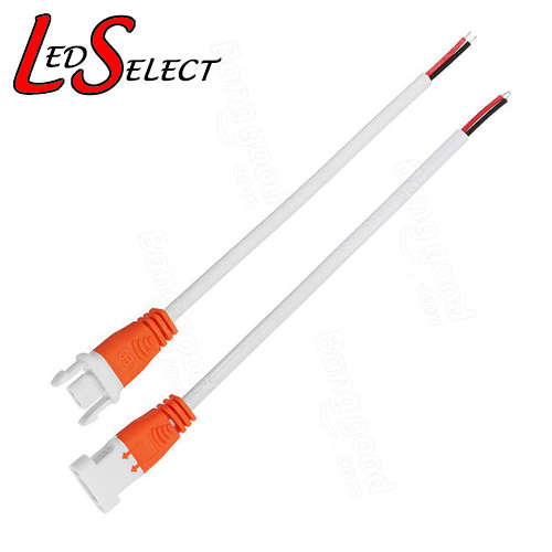 Connector Wire 2 pin Orange **LOCAL STOCK**