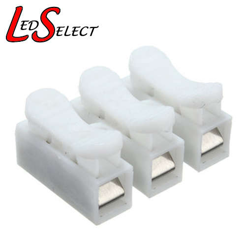 Connector Push Down 3 Pin Wire Spring Loaded Terminal **LOCAL STOCK**