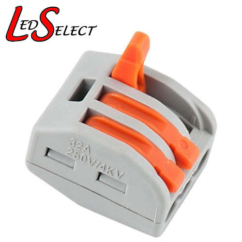 Wire Connector Wago 3 Lever for 0.08mm to 4mm wire **LOCAL STOCK**