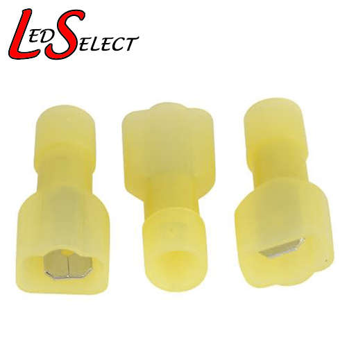 Connector Wire Quick Splice T Yellow - Male Only **LOCAL STOCK**