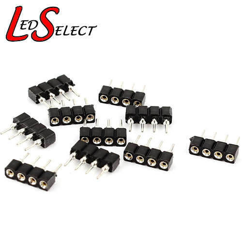 Connector RGB 4Pin Female-Male **LOCAL STOCK**